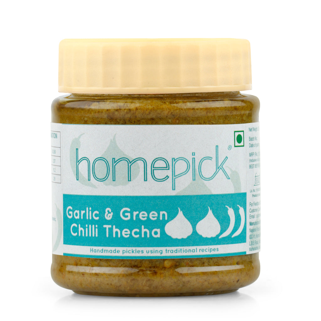 Homepick Garlic & Green Chilli Thecha