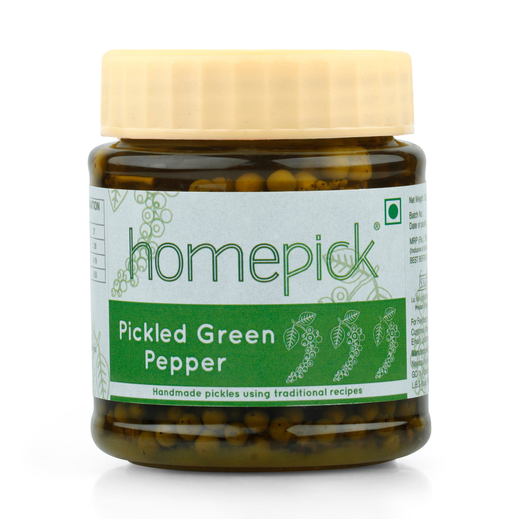 Homemade Green Pepper Pickle