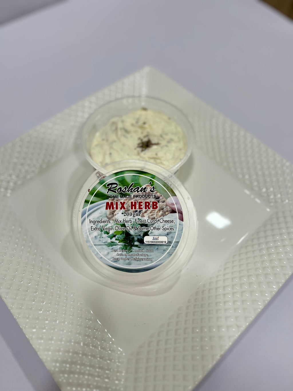 Mix Herbs Dip (No Onion/Garlic)