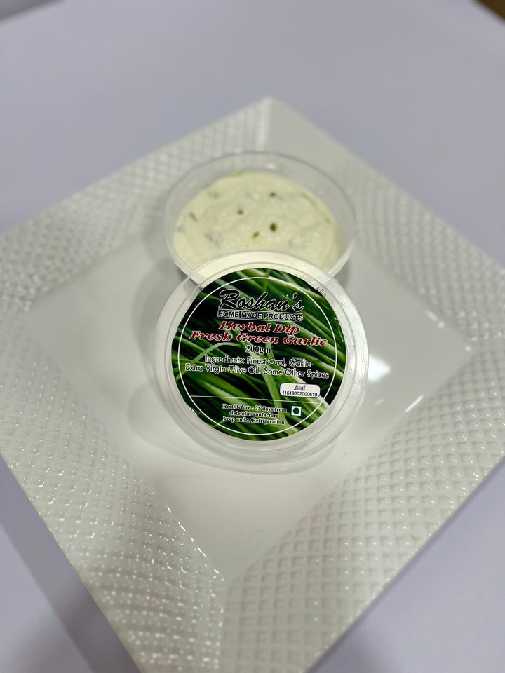 Fresh Green Garlic Dip