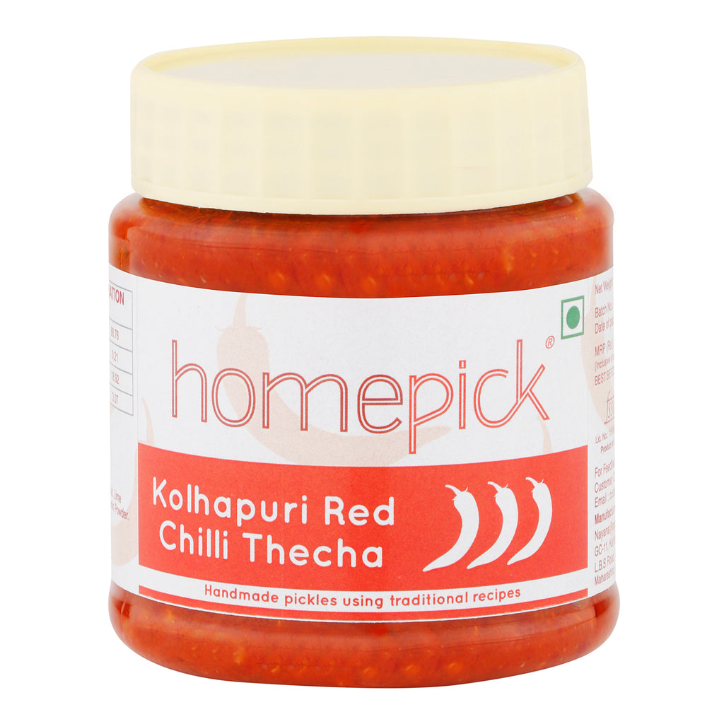 Homepick Kolhapuri Red Thecha