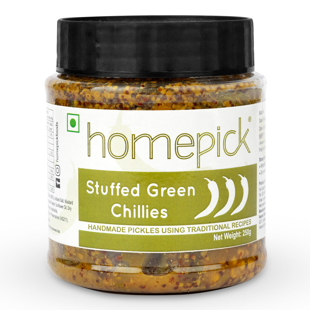 Homepick Stuffed Green Chillies